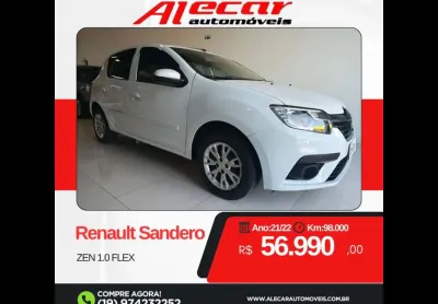 Sandero zen flex 1.0 12v 5p mec.