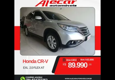 Cr-v exl 2.0 16v 4wd/2.0 flexone aut.