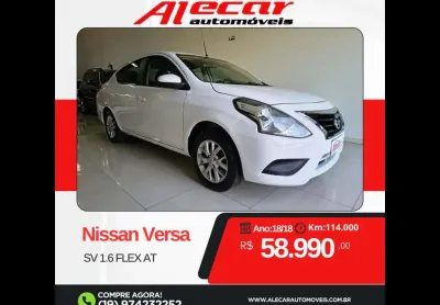 Versa sv 1.6 16v flexstart 4p aut.