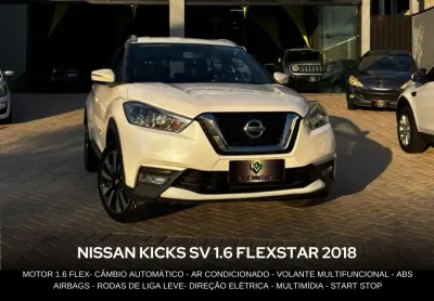Nissan kicks sv 1.6 flexstar 2018