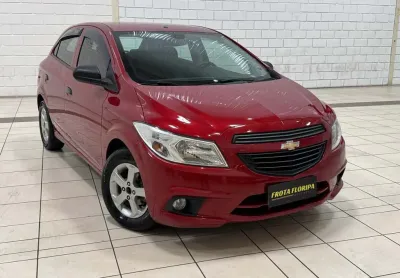 Chevrolet onix hatch joy 1.0 8v flex 5p mec.  - vermelha - 2018/2018