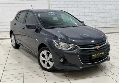 Chevrolet onix hatch ltz 1.0 12v tb flex 5p aut.  - cinza - 2024/2024