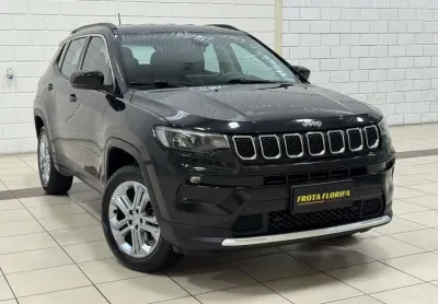 Jeep compass long. t270 1.3 tb 4x2 flex aut.  - preta - 2022/2022