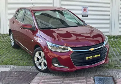 Chevrolet Onix HATCH PREM. 1.0 12V TB Flex 5p Aut.  - Vermelha - 2019/2020