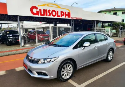 Honda civic 1.8 lxs 16v flex automático — 2014 - carro sem detalhes