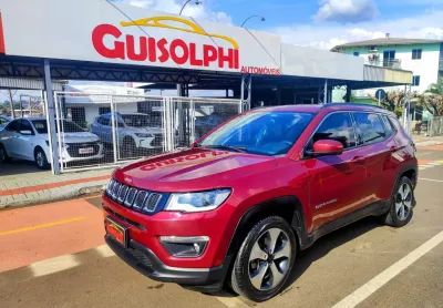 Jeep compass 2.0 16v flex longitude automático — 2018 -  suv completo, conforto e segurança! 