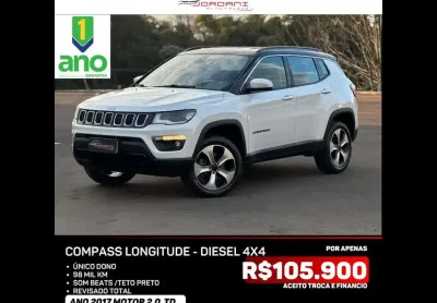 Compass longitude 2.0 4x4 dies. 16v aut.