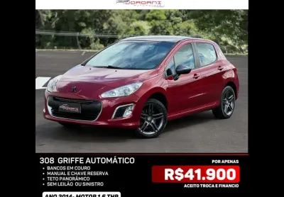 308 feline/griffe 1.6 turbo 16v 5p aut.