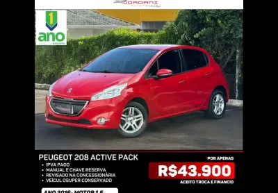 208 Active/Active Pack 1.5 Flex 8V 5p