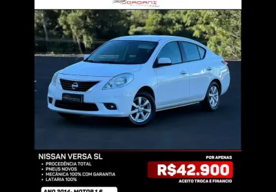 Versa sl 1.6 16v flex fuel 4p mec.