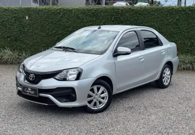 Toyota etios x plus sedan 1.5 flex 16v 4p aut.