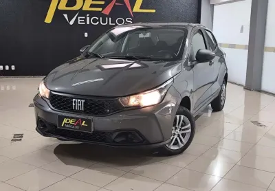 Fiat argo 1.0 - cinza - 2022/2023
