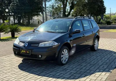 Renault mégane grand tour dynamique 2.0  - preta - 2009/2010
