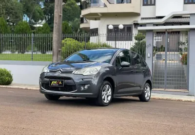 Citroën c3 tendance 1.5  - cinza - 2014/2015