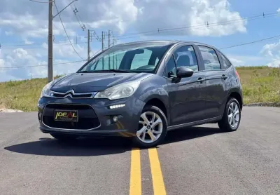 Citroën c3 tendance 1.5  - cinza - 2014/2015