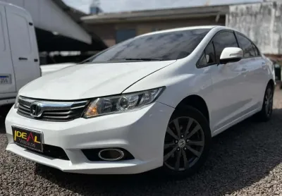 Honda civic lxr 2.0 - branca - 2014/2015