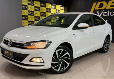 Volkswagen virtus 1.0 200 tsi highline  - branca - 2021/2022