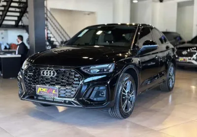 Audi q5 sportback hídrido - preta - 2022/2023
