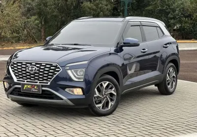 Hyundai creta limited 1.0 - azul - 2022/2023