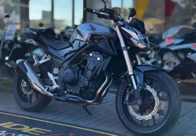 Honda cb 500 f  - prata - 2022/2023