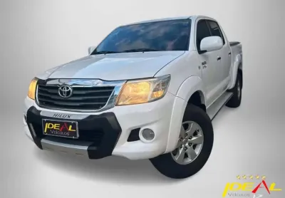 Toyota hilux cd sr 4x2 2.7 16v/2.7 flex aut.  - branca - 2015/2015
