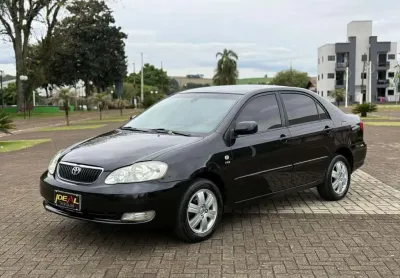Toyota corolla 1.8 - preta - 2005/2005