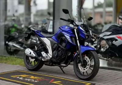 Yamaha fazer 250 fz25 - azul - 2021/2022
