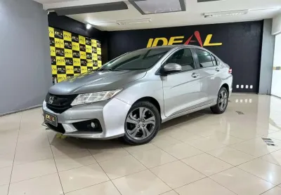 Honda city lx 1.5 - cinza - 2015/2015