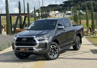 Toyota hilux cd srx 4x4 2.8 tdi 16v diesel aut.  - cinza - 2021/2021