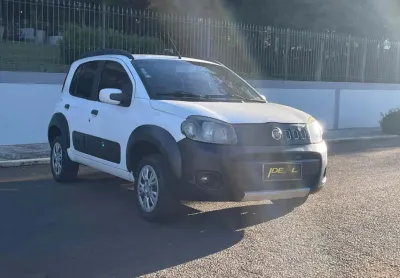 Fiat uno way 1.0 - branca - 2014/2014