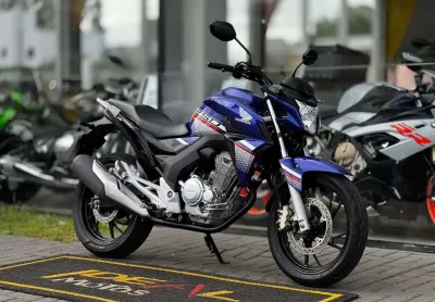 Honda cb 250f twister cbs - azul - 2021/2022