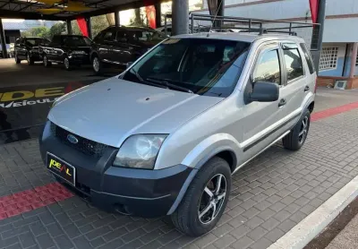 Ford ecosport xls 1.6l - prata - 2004/2005