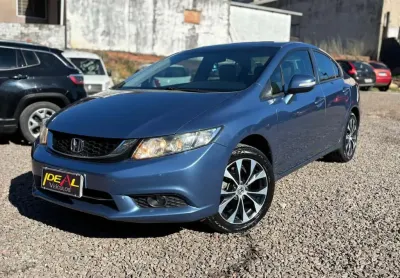 Honda civic lxr 2.0 - azul - 2014/2015