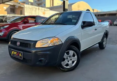 Fiat strada hard working 1.4  - branca - 2019/2020