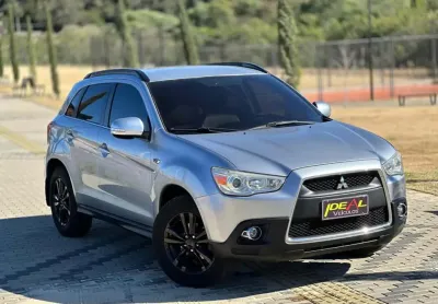 Mitsubishi asx 2.0 16v 4x4 160cv aut.  - prata - 2011/2012