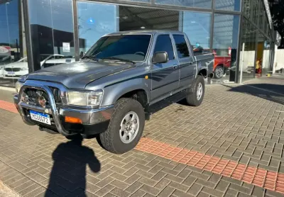 Toyota hilux sr 4x4 3.0 turbo diesel  - prata - 2002/2002