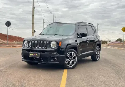 Jeep renegade longitude 1.8 4x2  - preta - 2015/2016