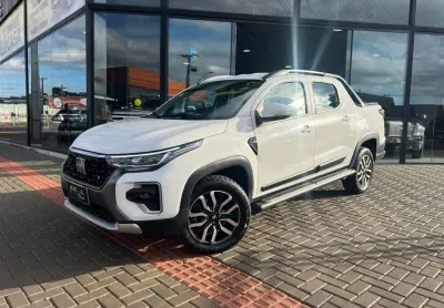 Fiat strada ranch flex turbo  - branca - 2024/2025