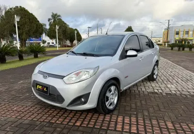 Ford fiesta sedan 1.6 flex - prata - 2012/2013