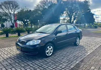 Toyota corolla xei 18 vvt - preta - 2006/2006