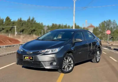 Toyota corolla xei 2.0  - cinza - 2018/2019