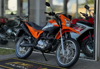 Honda nxr bros nxr 160 bros esdd flexone  - laranja - 2019/2019
