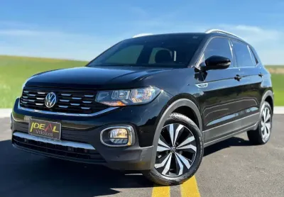 Volkswagen t-cross highline 1.4 tsi - preta - 2022/2023