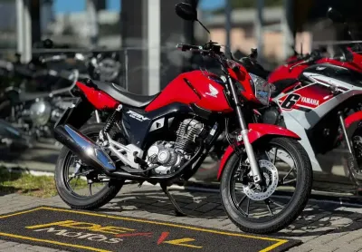 Honda cg-160 fan flex  - vermelha - 2023/2024
