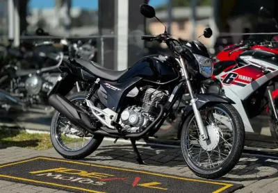 Honda cg-160 start  - preta - 2022/2022