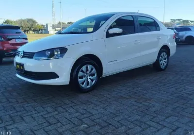 Volkswagen voyage 1.6 - branca - 2014/2015