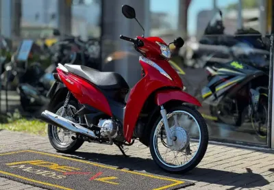 Honda biz 110i - - vermelha - 2021/2022