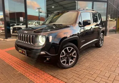 Jeep renegade longitude 1.8 4x2 - preta - 2020/2021