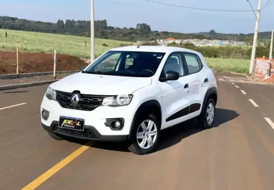 Renault kwid zen 1.0 - branca - 2020/2021
