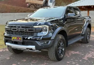 Ford ranger raptor - preta - 2024/2024